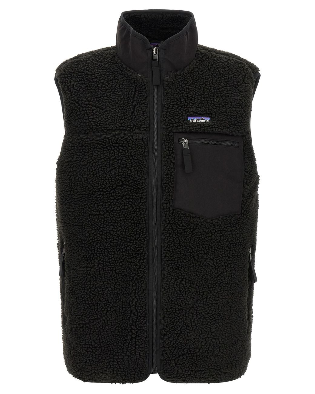 Patagonia Black 'Classic Retro-X' Vest for men