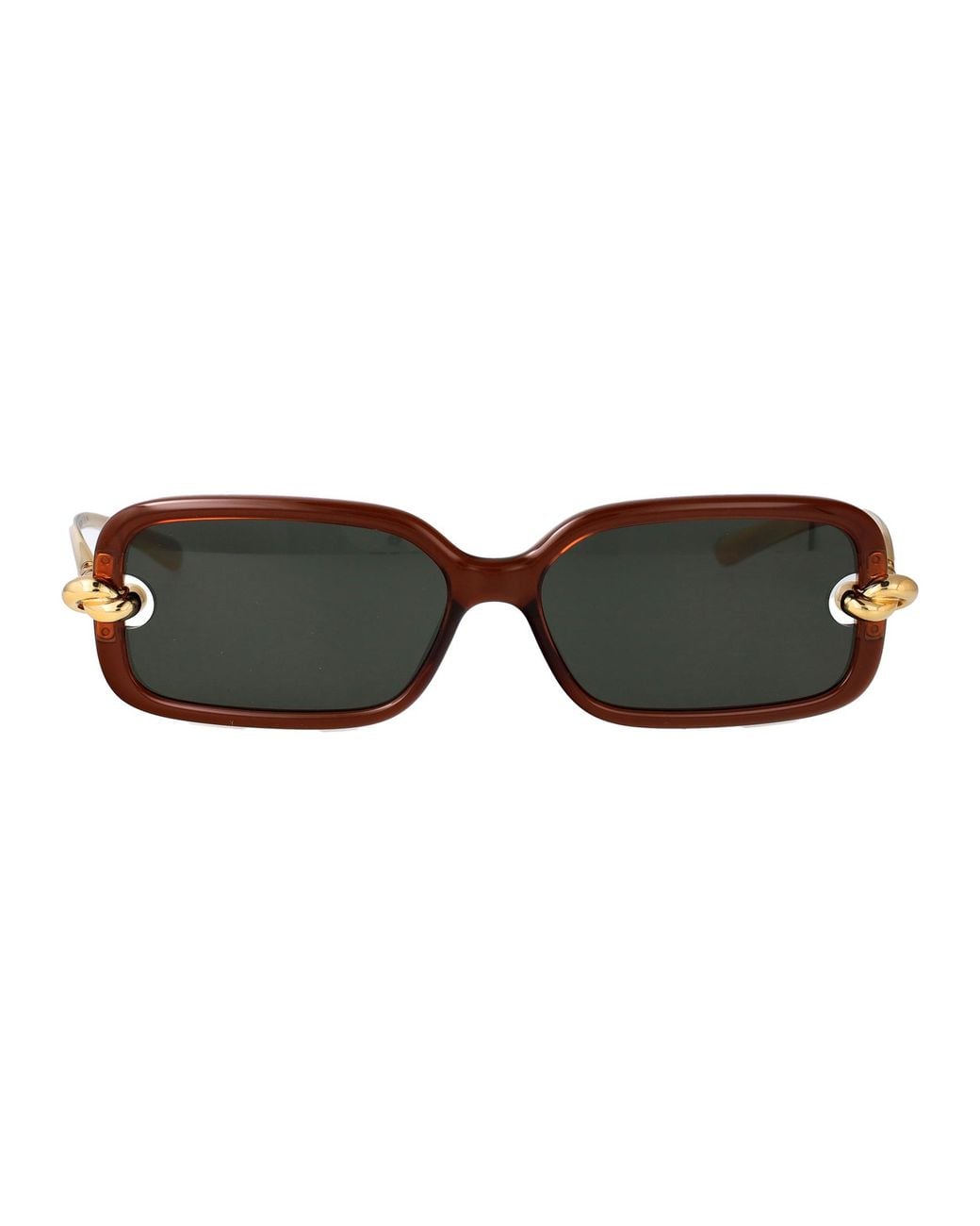 Bottega Veneta Brown Injected Sunglasses