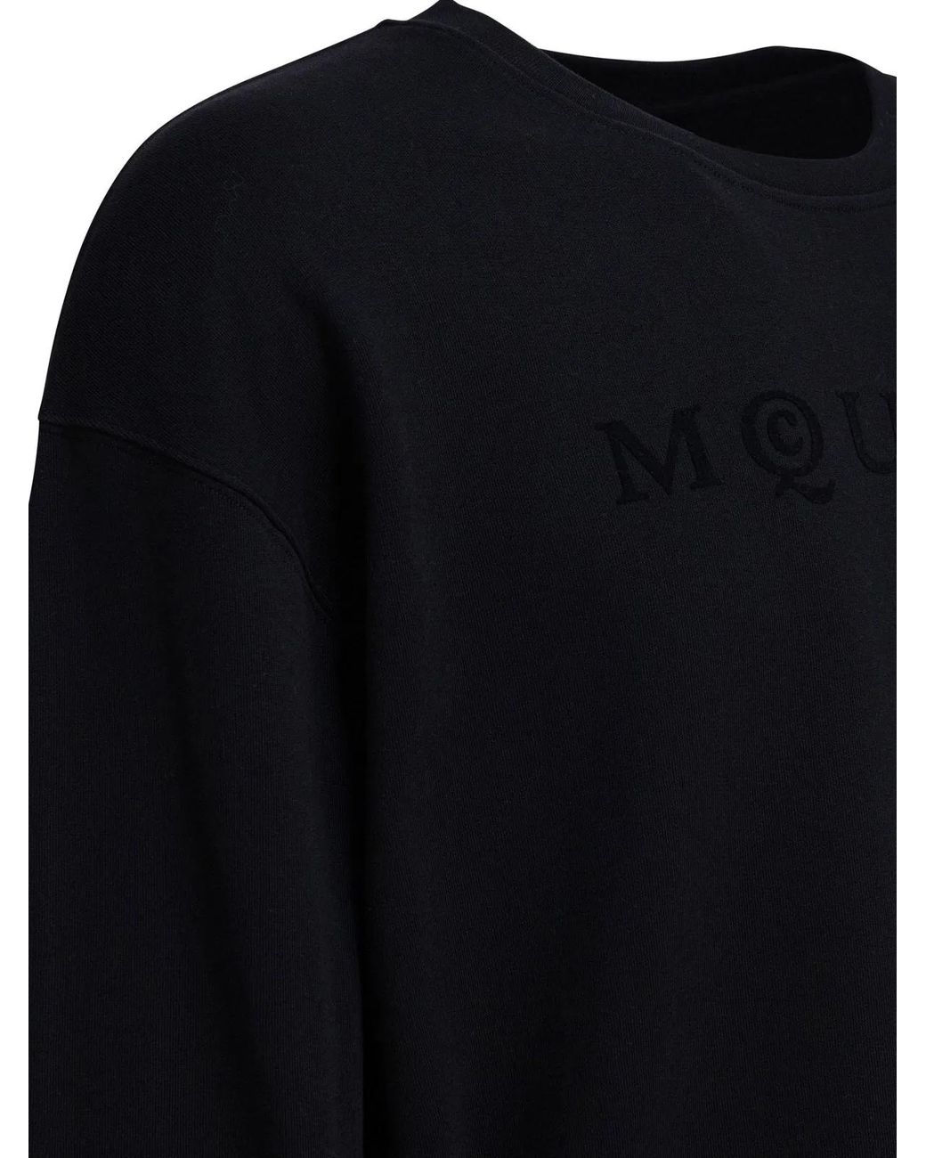 McQueen Black Sweatshirt for men