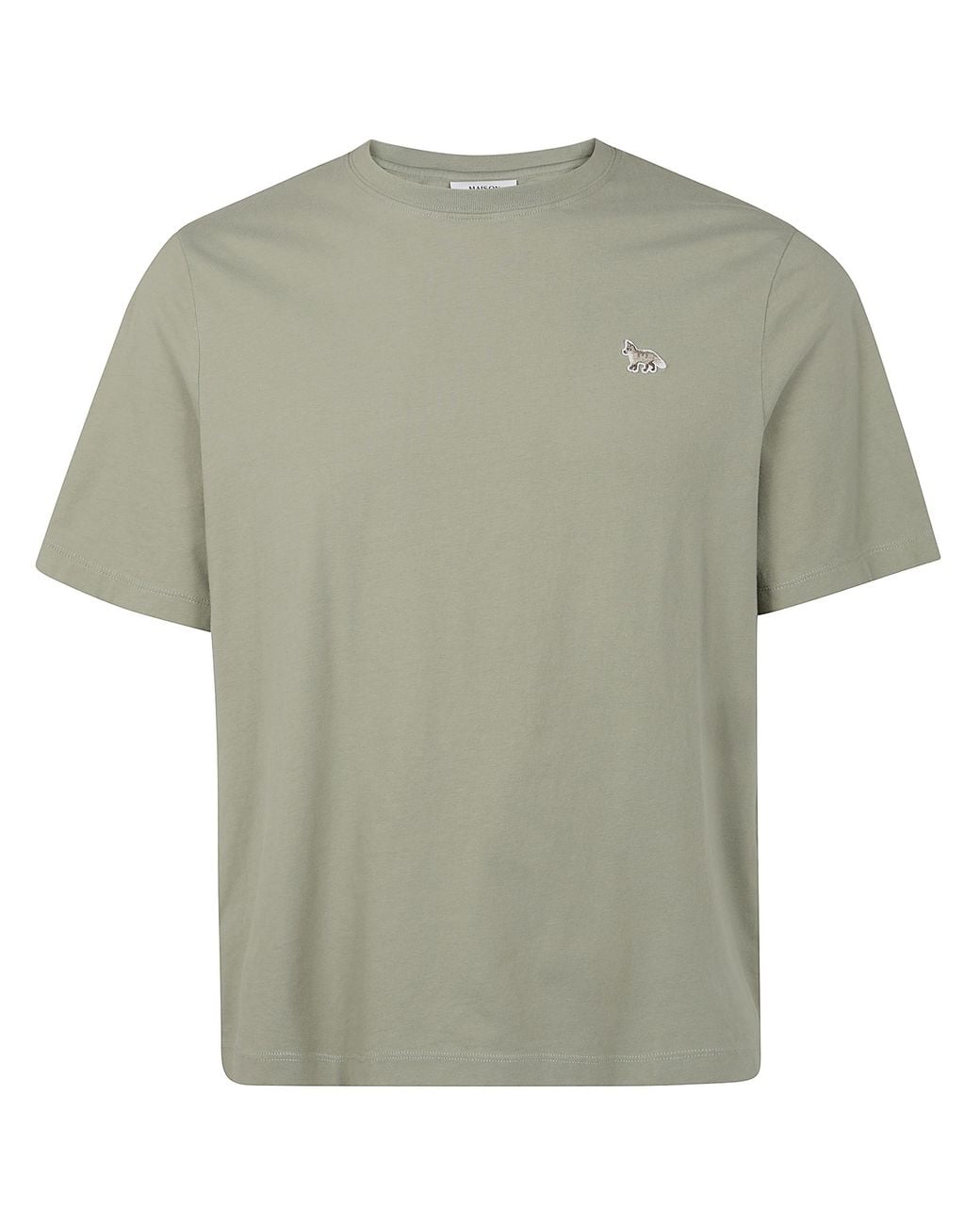 Maison Kitsuné White Baby Fox Patch Comfort Tee-Shirt