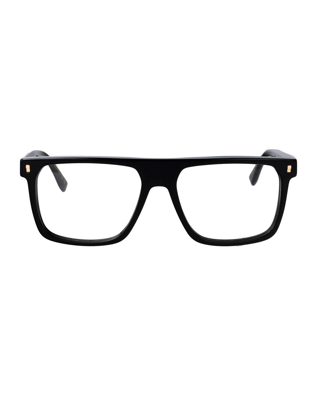 DSquared² Black Acetate Glasses for men