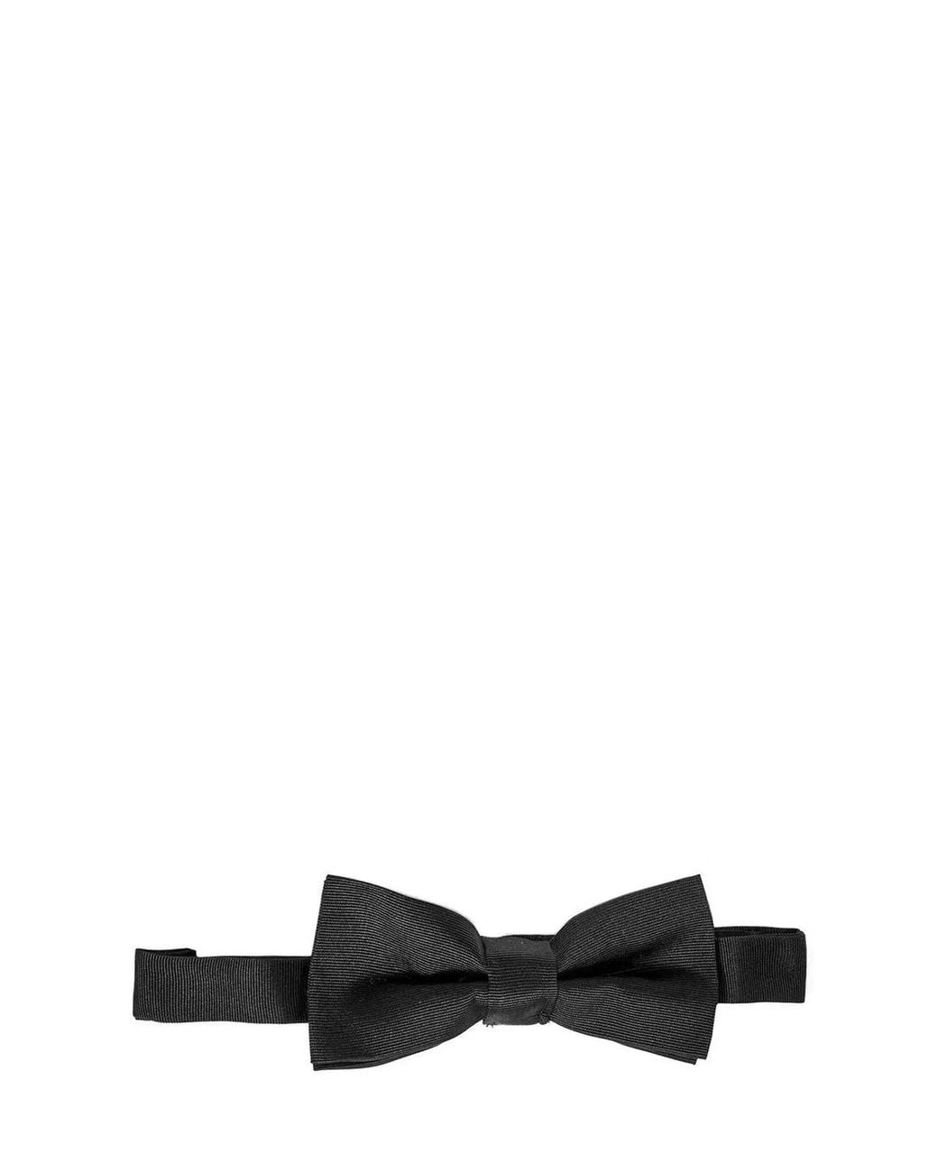 DSquared² Black D2 Classic Bow Tie for men