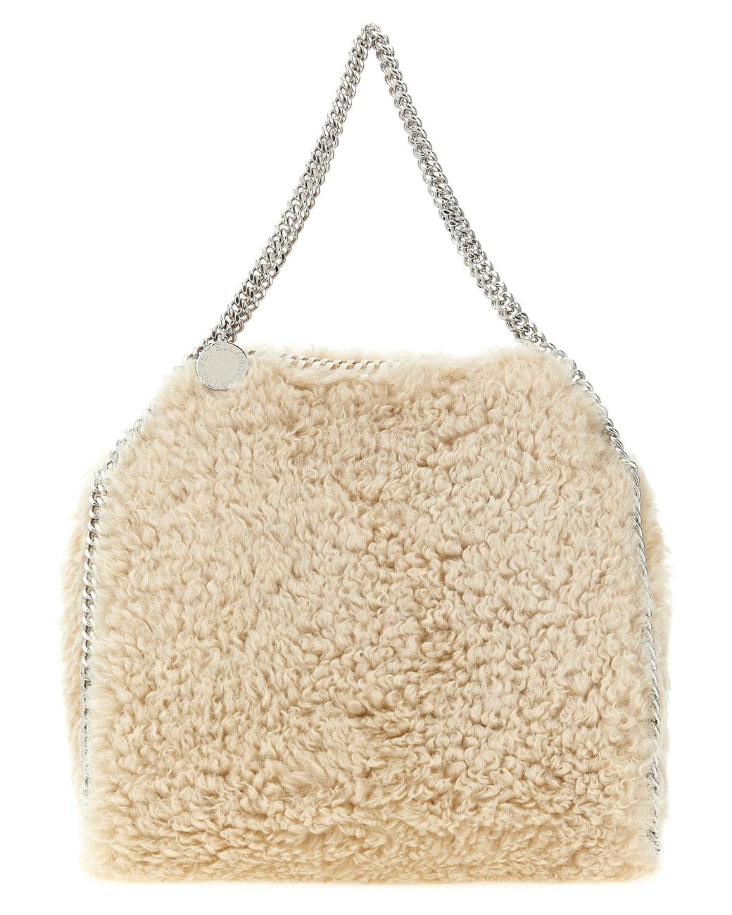Stella McCartney Natural 'Falabella' Medium Shoulder Bag