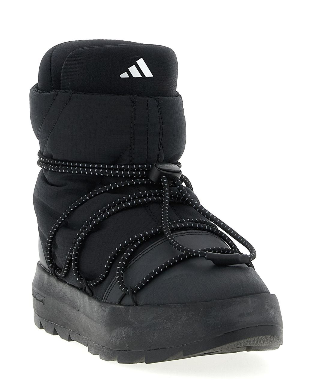 Adidas Originals Black 'Ace' Adidas X Moonboot Ankle Boots