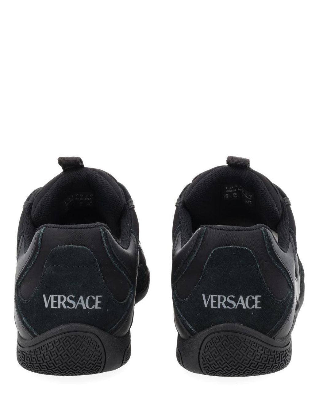 Versace Black Galaxia Sneaker for men