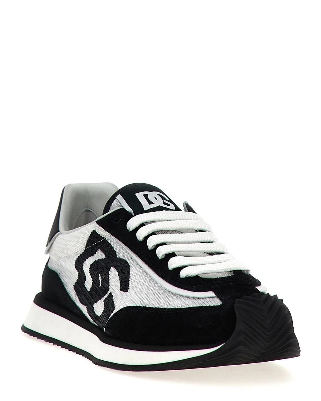 Dolce & Gabbana Black Dolce & Gabbana 'Dg Cushion' Sneakers for men