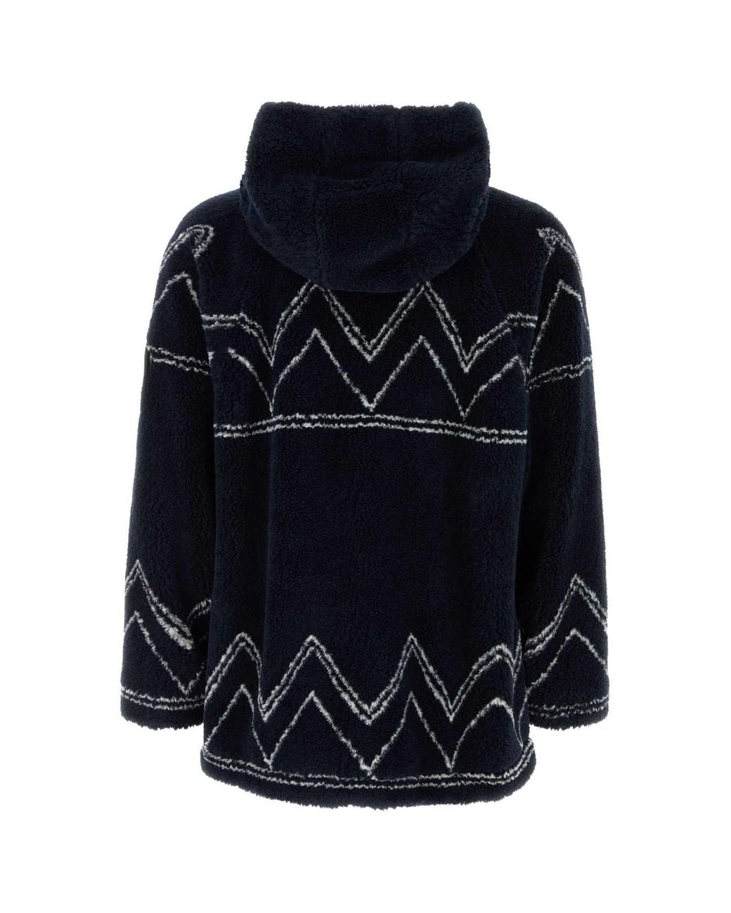 Giorgio Armani Blue Embroidered Teddy Jacket for men