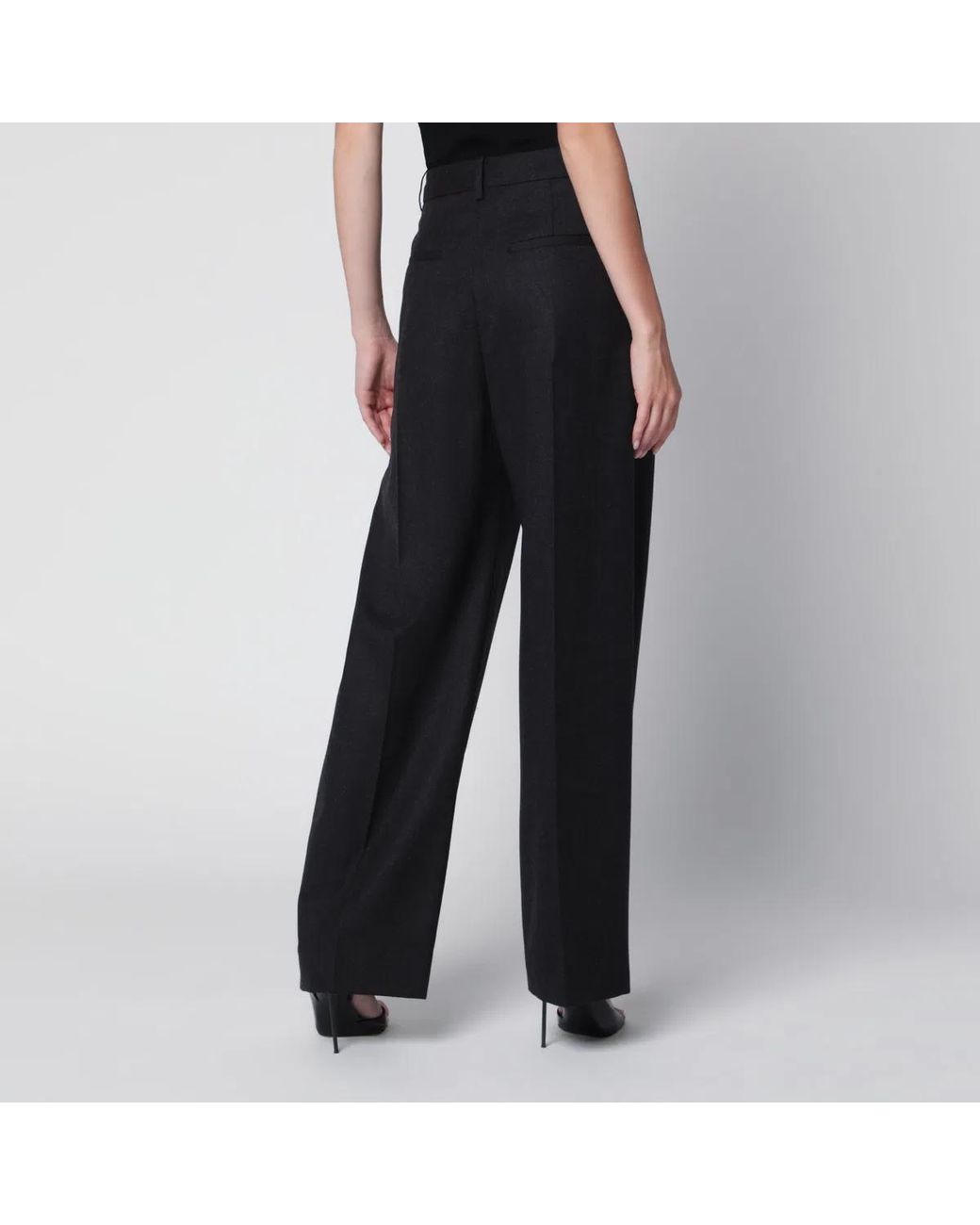 Victoria Beckham Black Cecilia Trousers