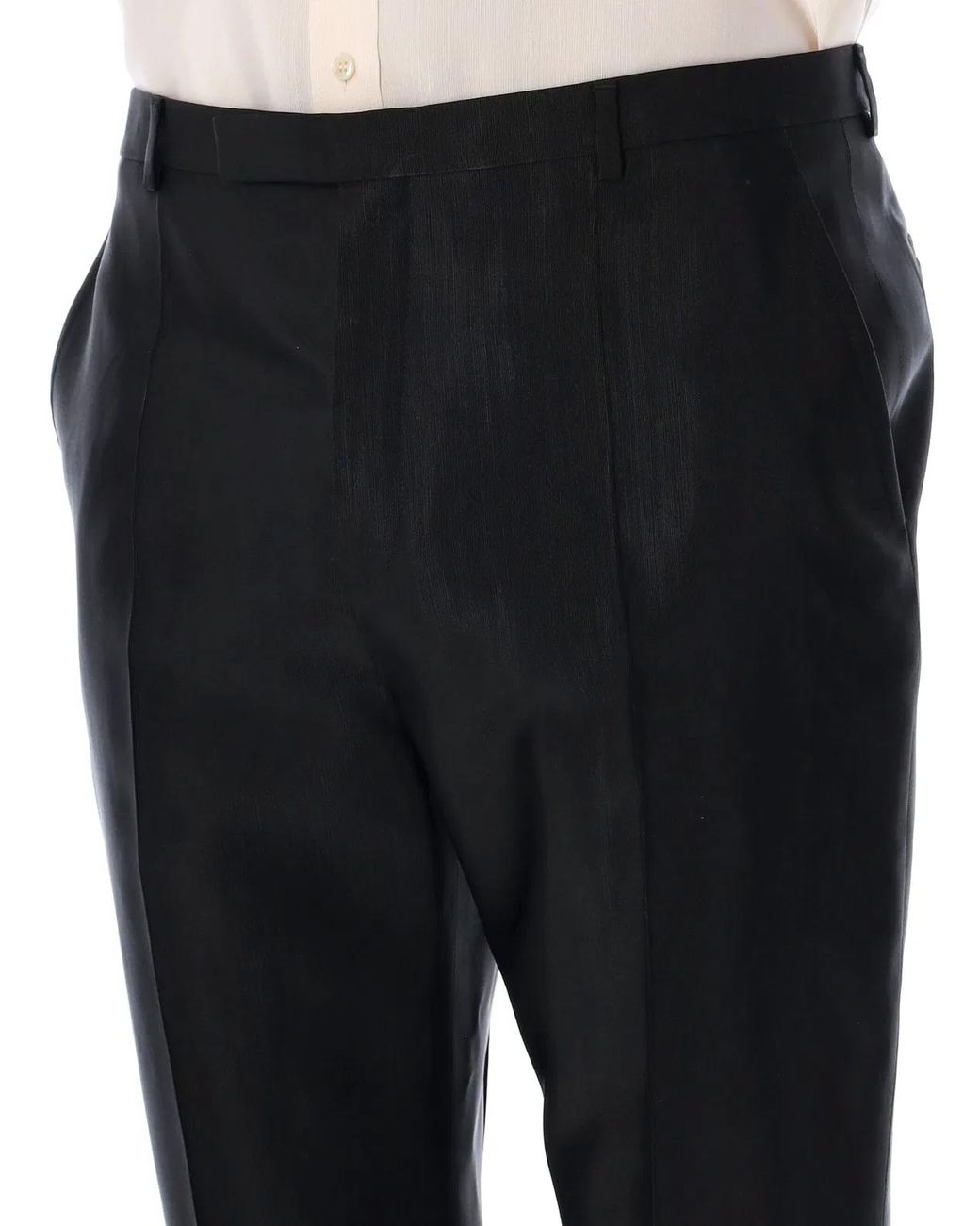 Saint Laurent Black High Waisted Pants for men