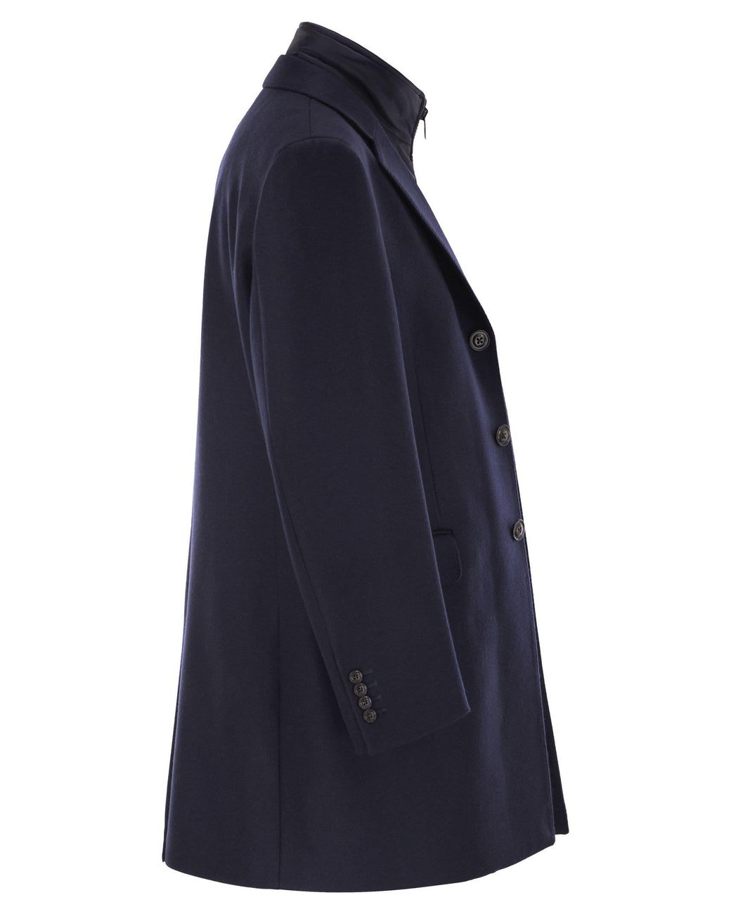 Fay Blue Double Coat for men