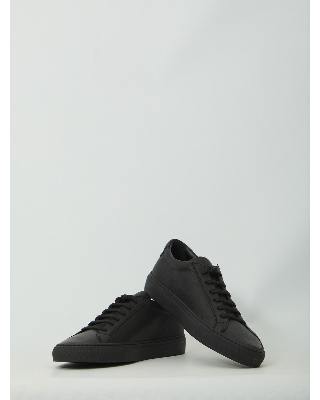 Common Projects Black Achilles Premium Sneakers for men