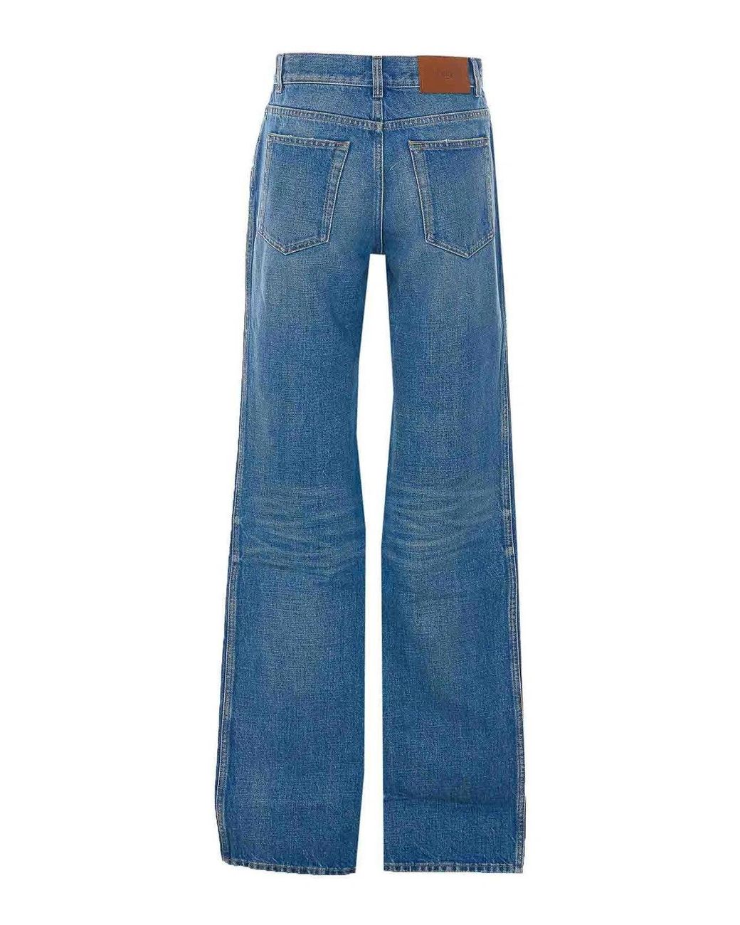 Chloé Blue Dusty Cobalt Denim Jeans