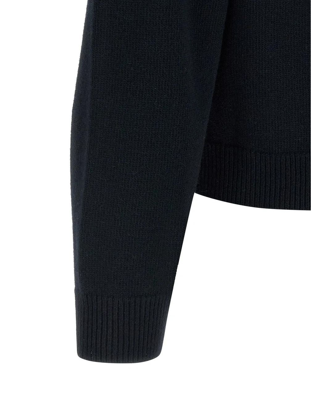 Gucci Blue Logo Intarsia Sweater for men