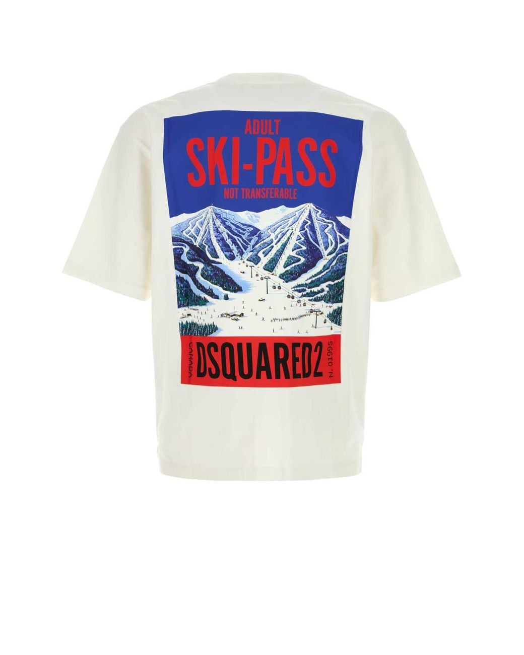 DSquared² White Crew Neck T-Shirt for men