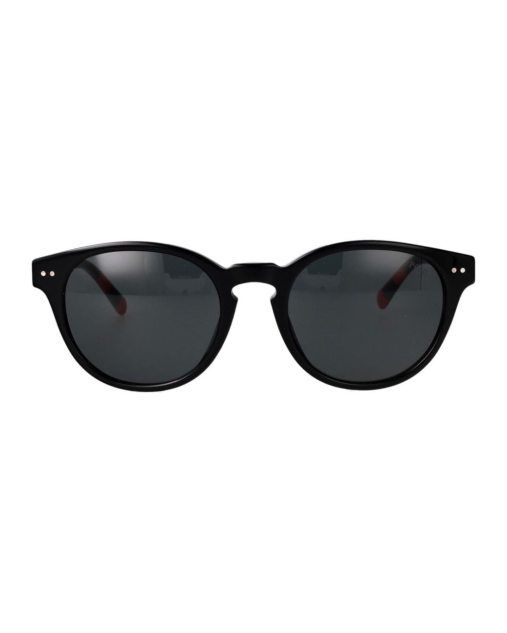 Polo Ralph Lauren Black Acetate Sunglasses for men