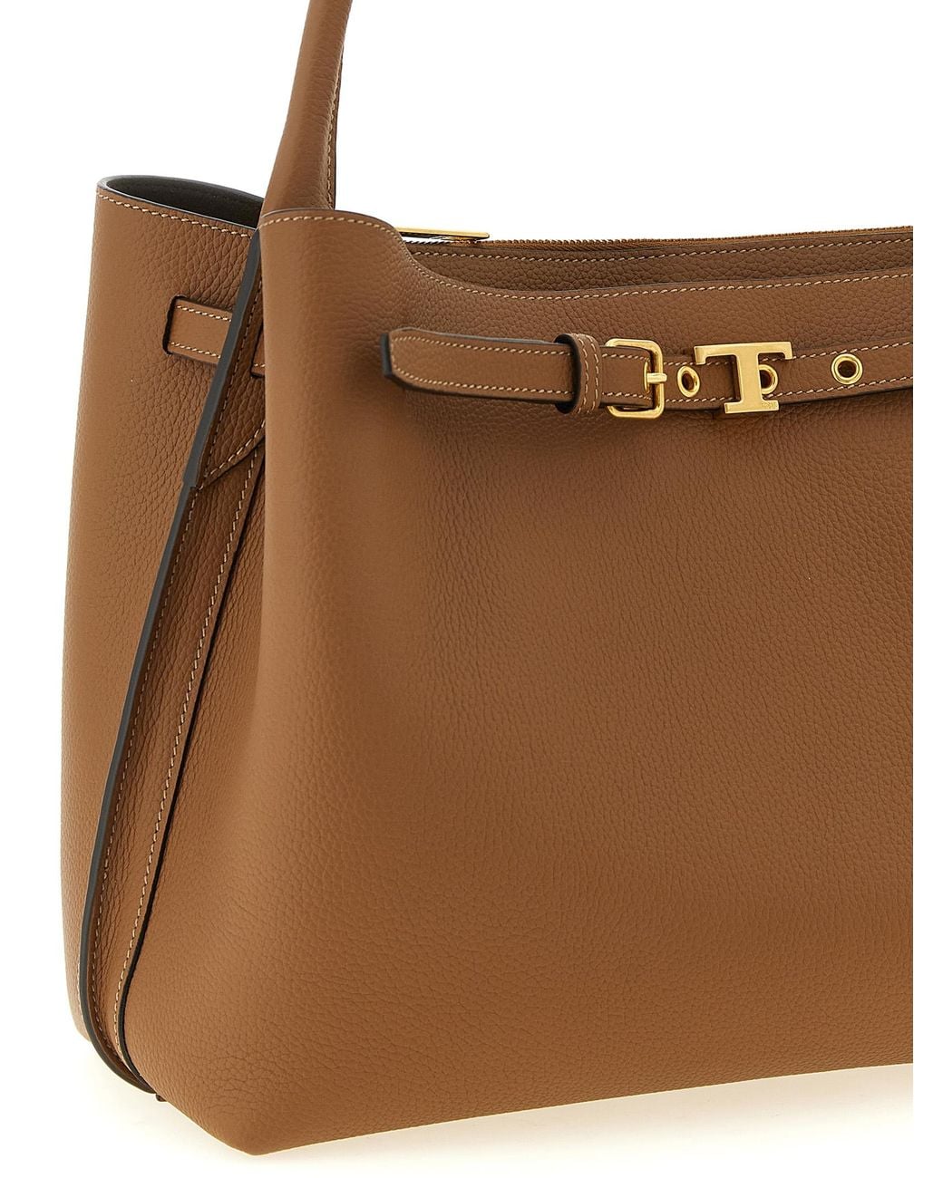 Tod's Brown 'T Signature' Handbag