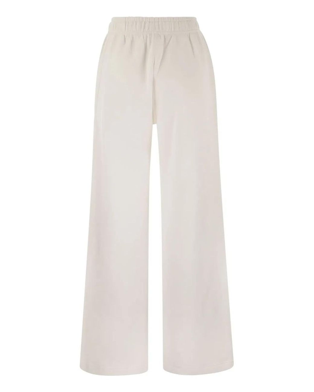 Polo Ralph Lauren White Jogging Trousers With Drawstring