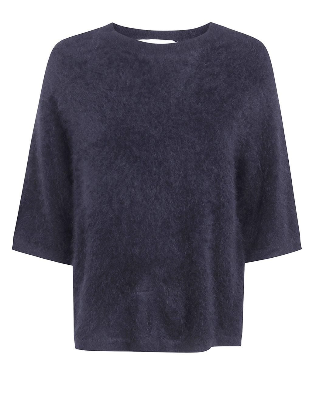ABSOLUT CASHMERE Blue "Jenna" Short Sleeves Sweater