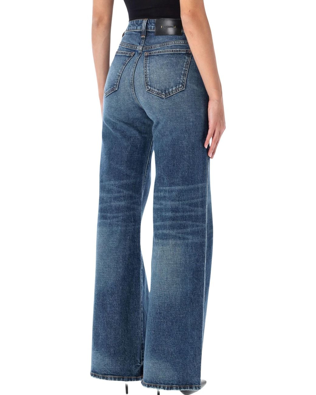 Khaite Blue Dane Jean Wide