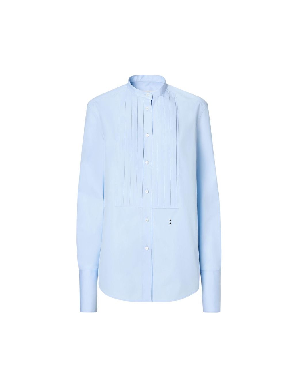 Fendi Blue Poplin Shirt