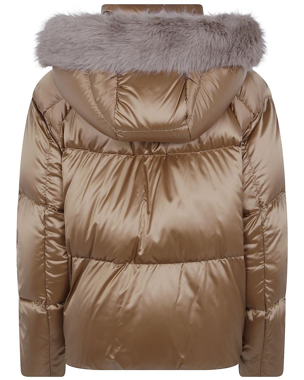 Herno Brown Hooded Jacket