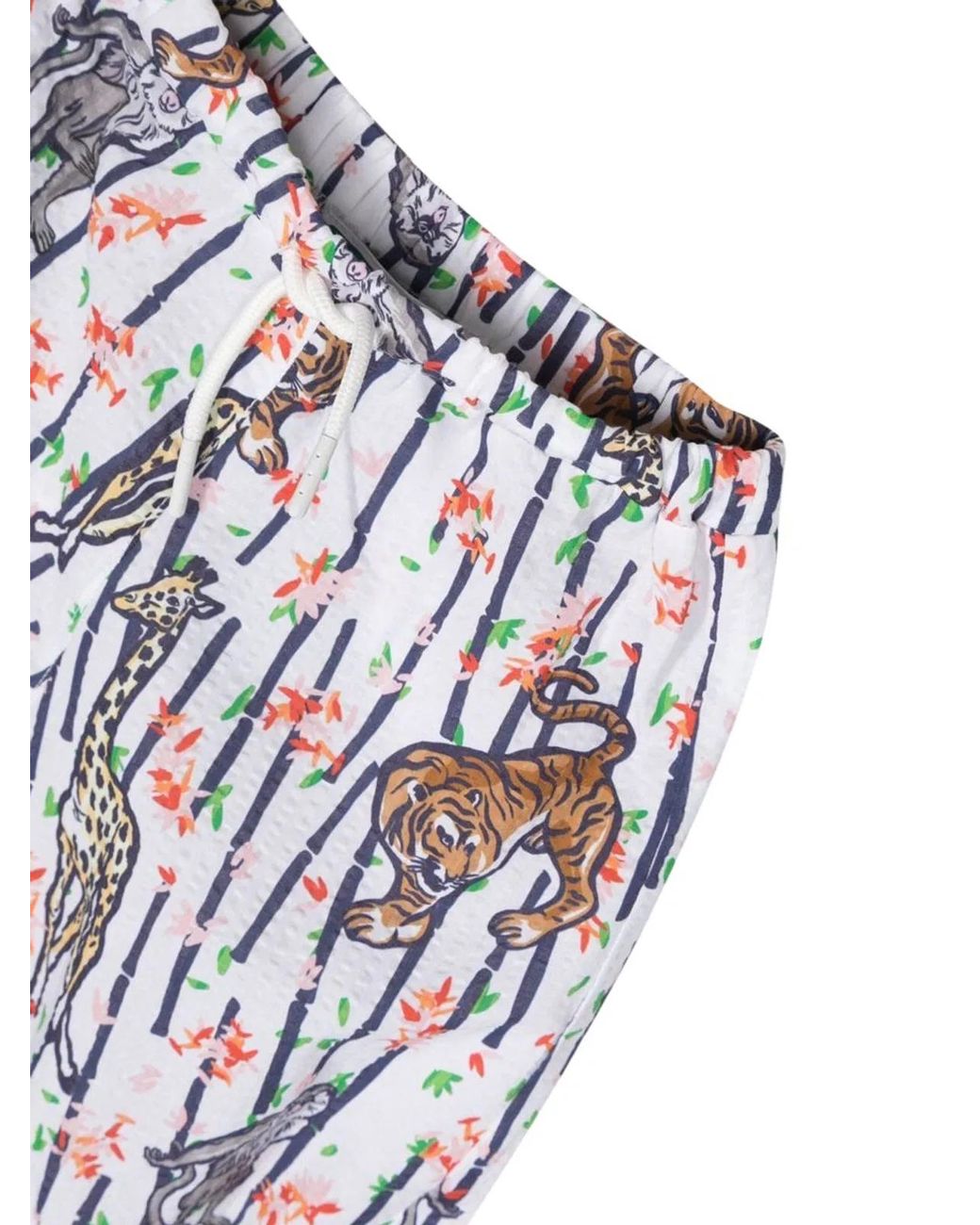 KENZO White Mc T-Shirt And Fancy Pants Set