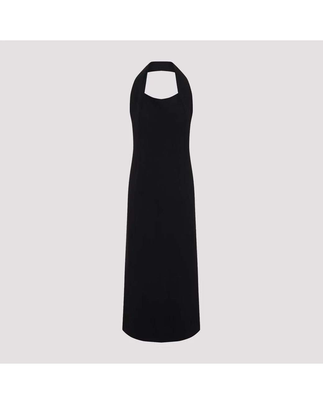 Carven Black Dr201 Long Dress