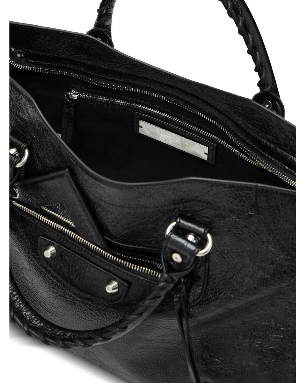 Balenciaga Black Le City Medium Handbag