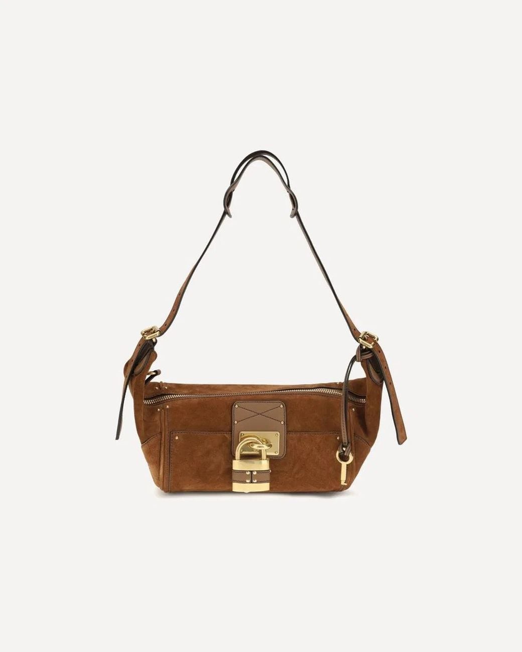 Chloé White Paddington Shoulder Bag