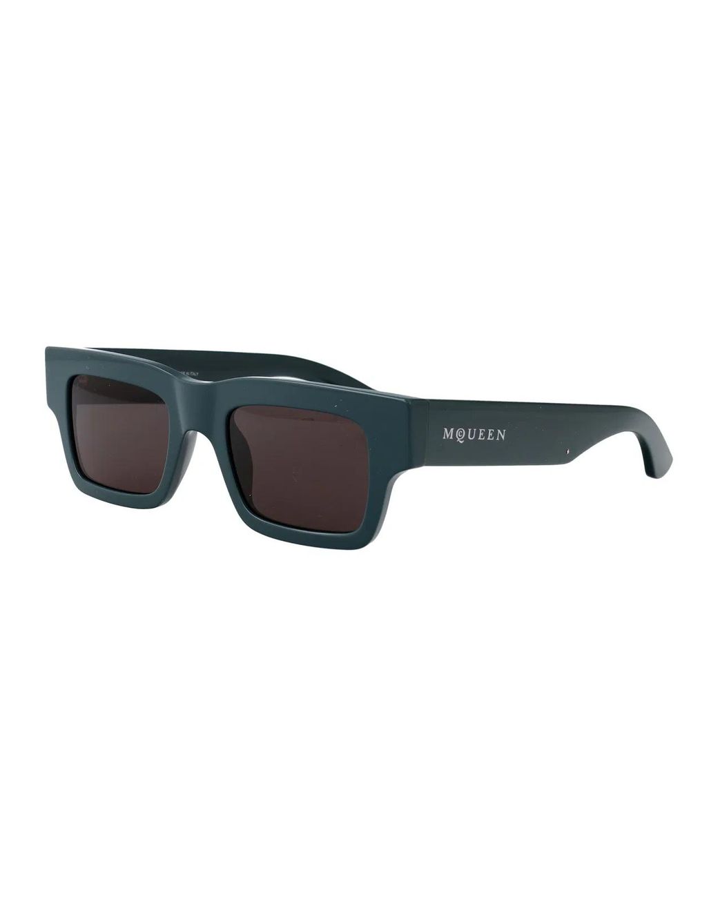 McQueen Blue Recycled Acetate Sunglasses