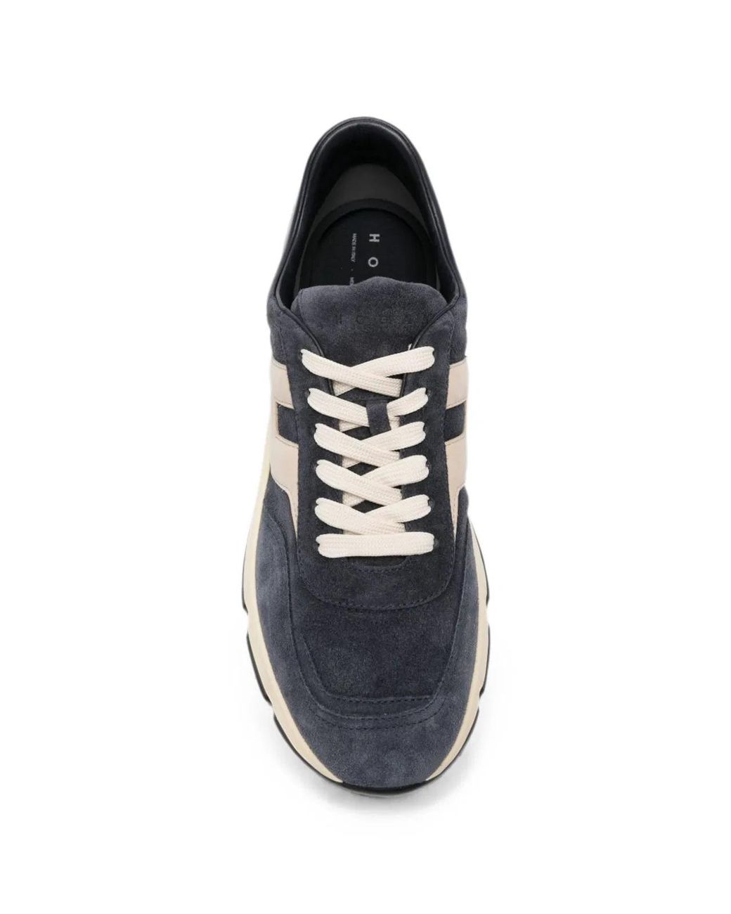 Hogan White Hyperlight Leather Sneakers for men