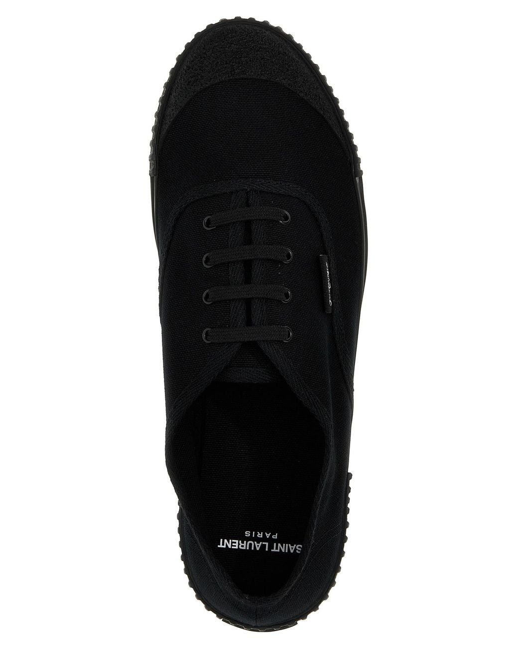 Saint Laurent Black 'Wes' Sneakers for men
