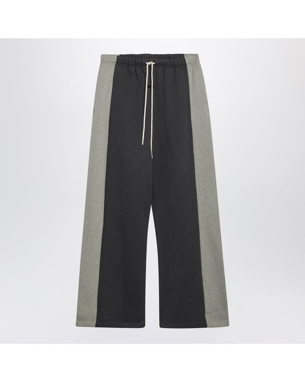 Fear Of God Gray Paneled Lounge Pant Cotton Jogging Trousers for men