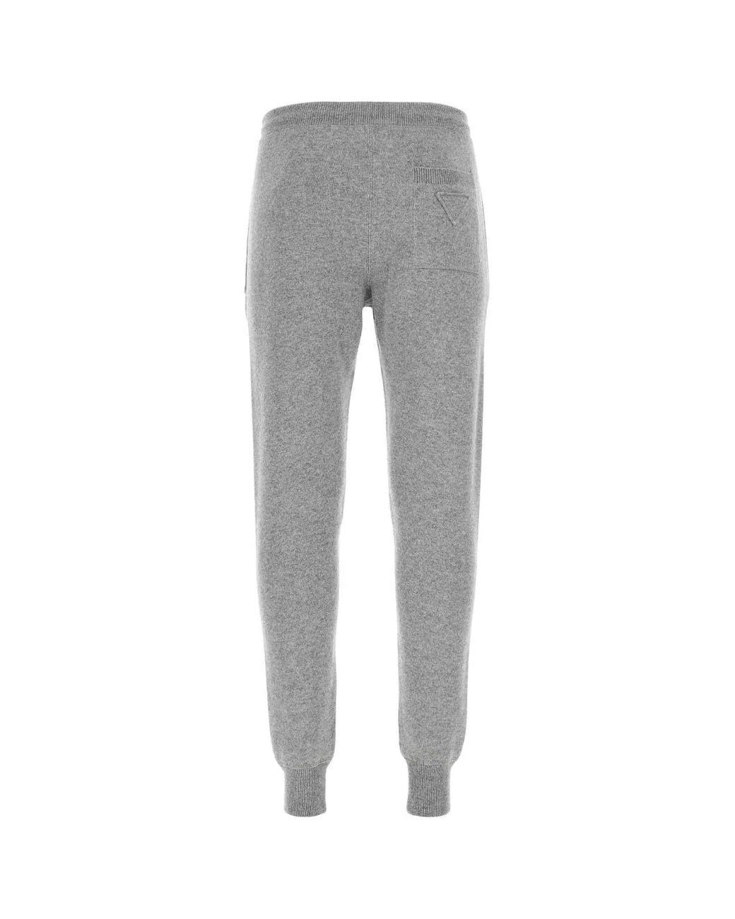 Prada Gray Pantalone for men
