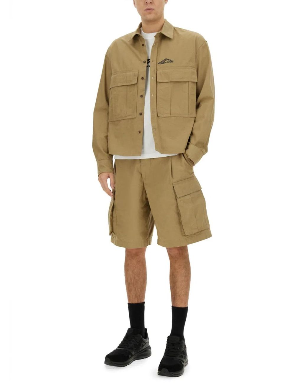 DSquared² Natural Icon Ripstop Shirt for men