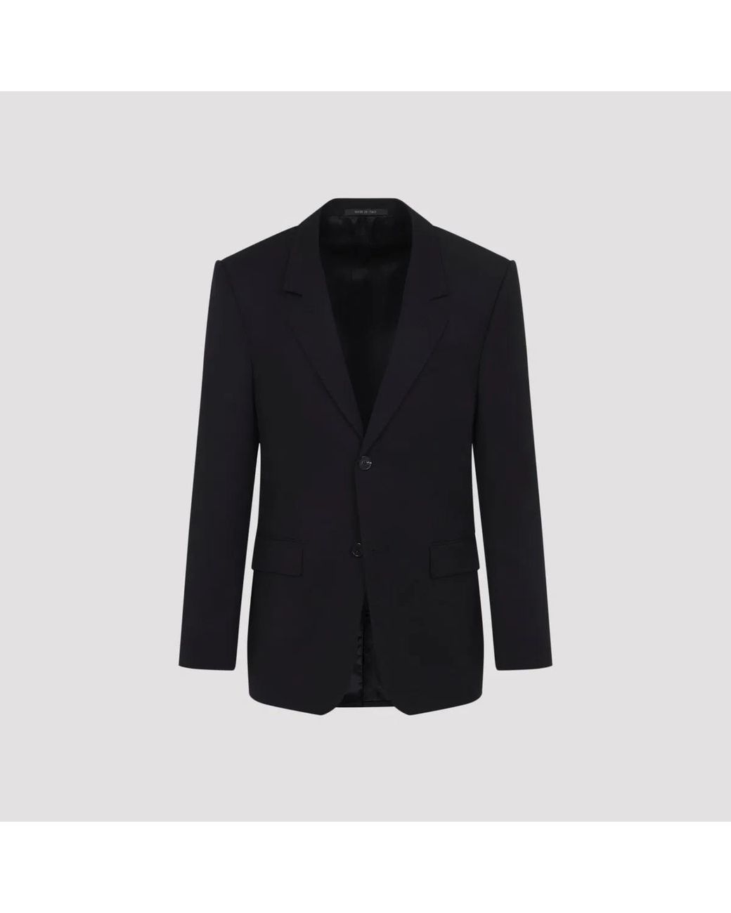 Balenciaga Black Tailored Jacket for men