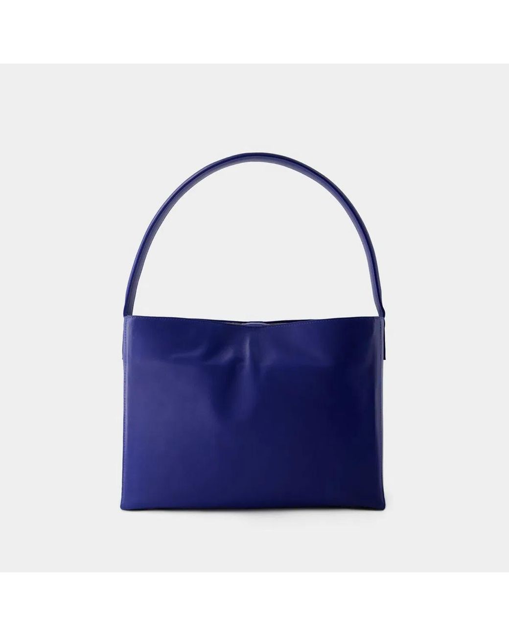 Ines De La Fressange Paris Blue Leonore L Shoulder Bag