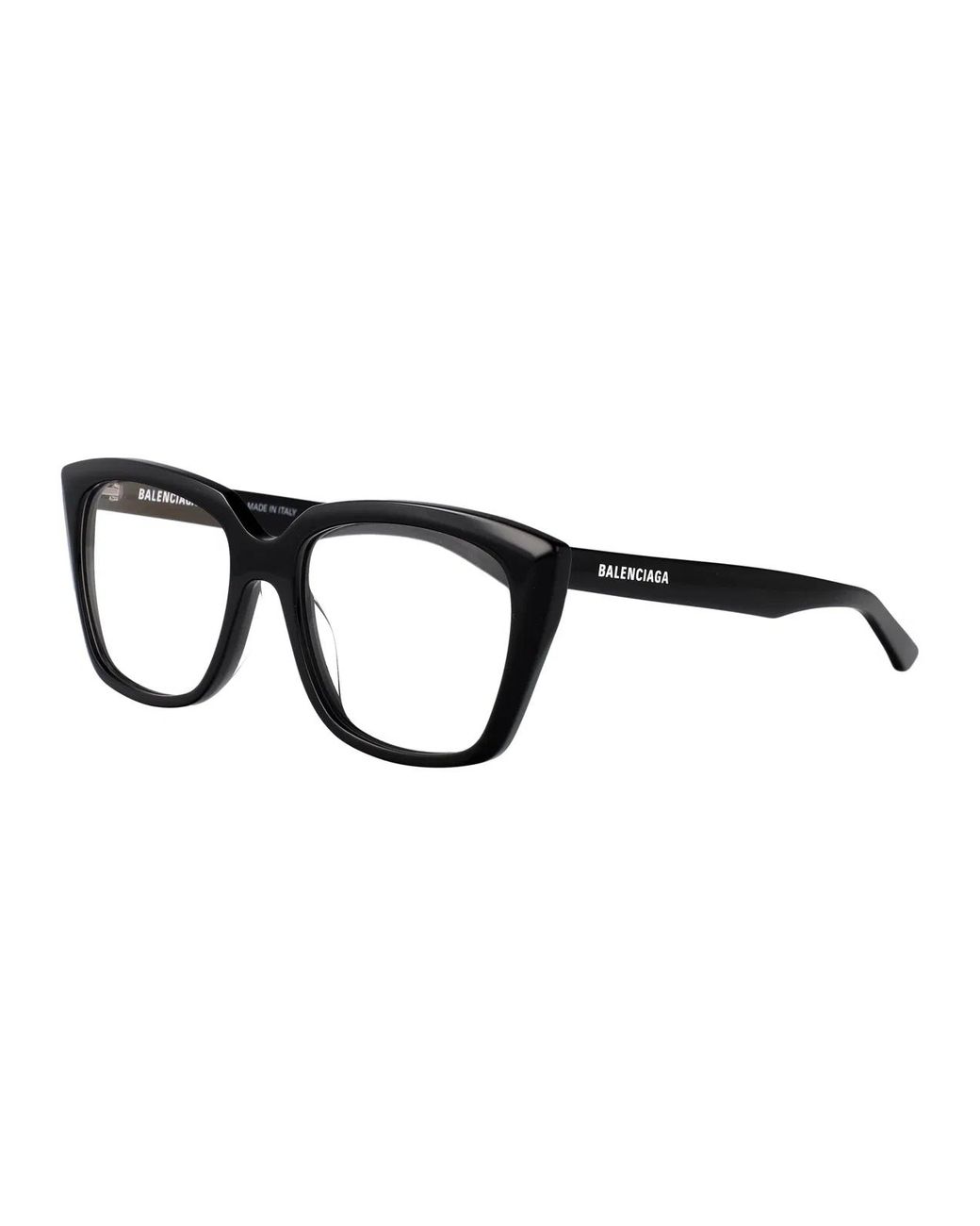 Balenciaga Black Eyeglasses Bb0062O 001 Transparent/18/140