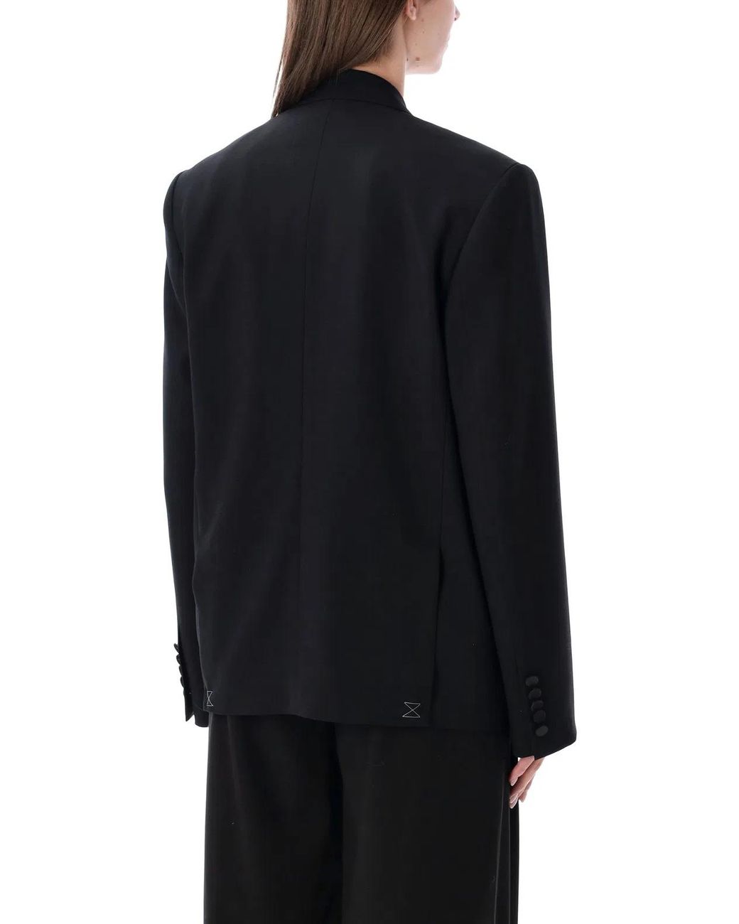 Dries Van Noten Black Bosea Tuxedo Jacket