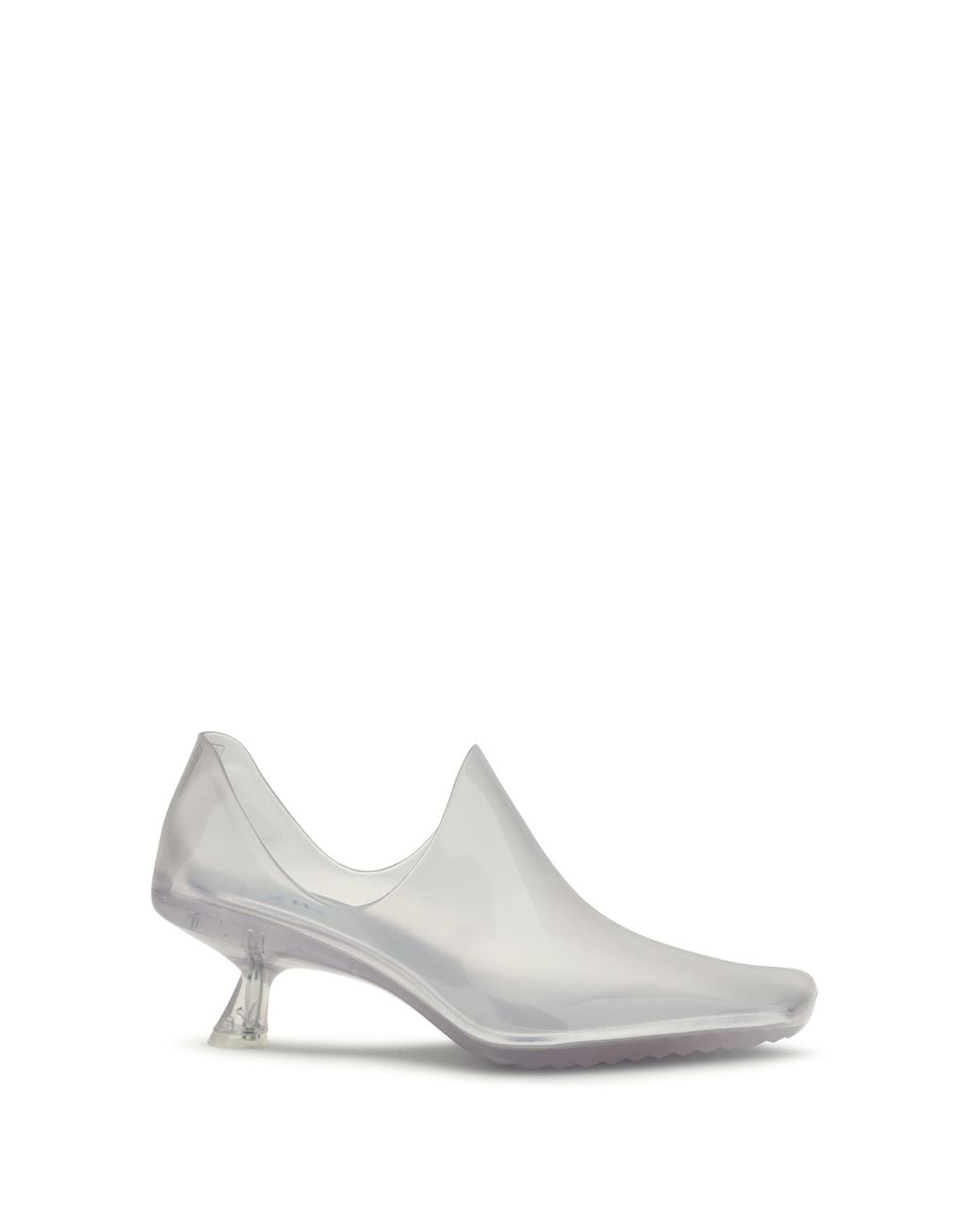 Loewe White Emily Aqua Pvc Ankle Boots