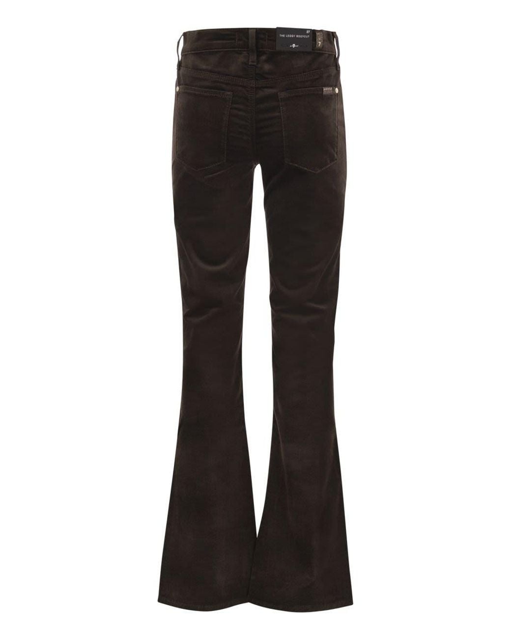 7 For All Mankind Black The Leggy Bootcut