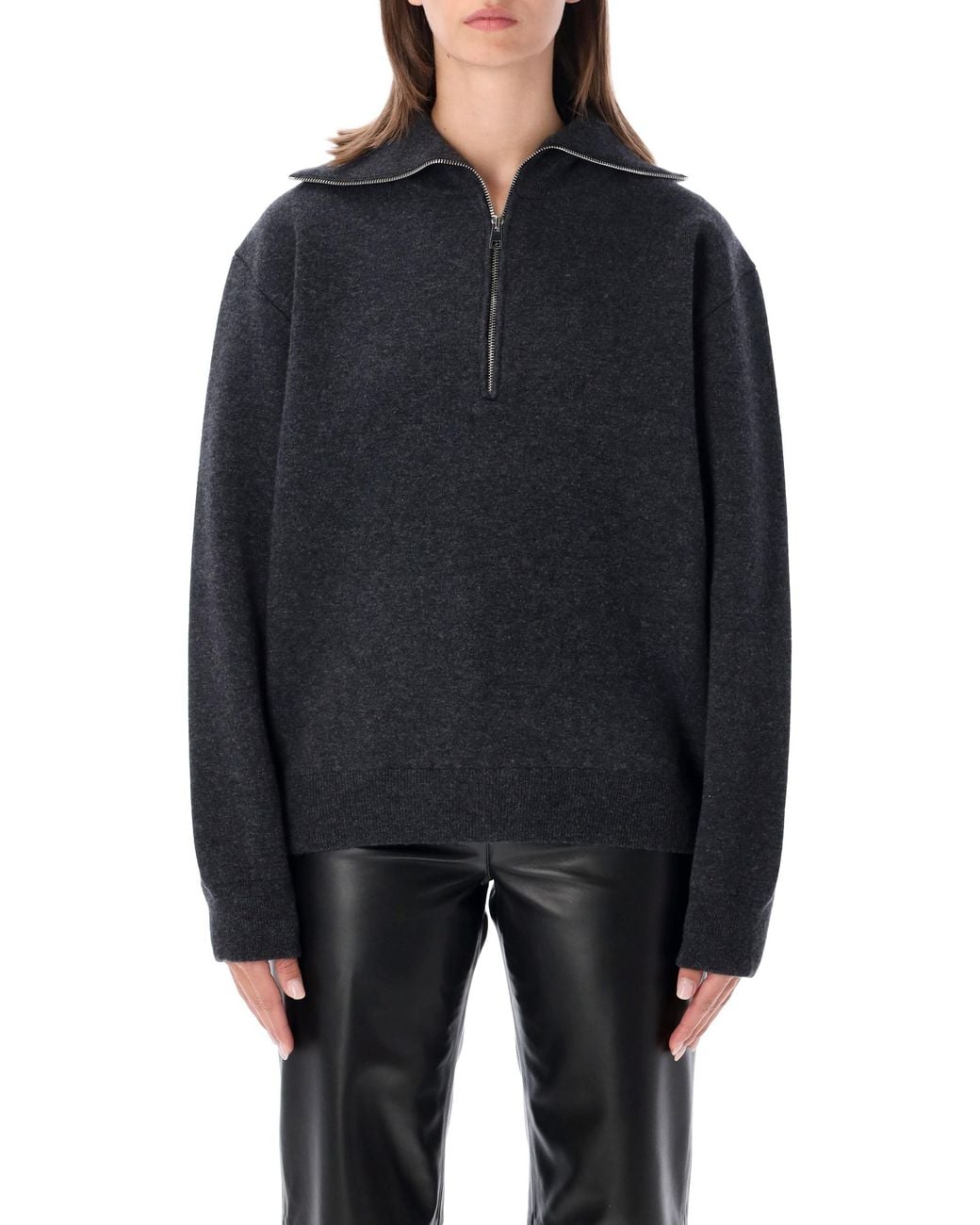 Rohe Blue Merino Wool Cashmere Sweater