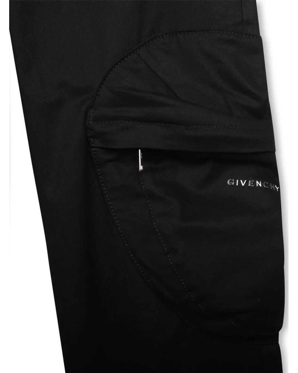 Givenchy Black Cargo Pants