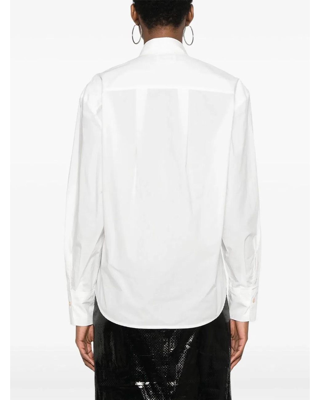 Forte_forte White Essential Bci Cotton Poplin Shirt