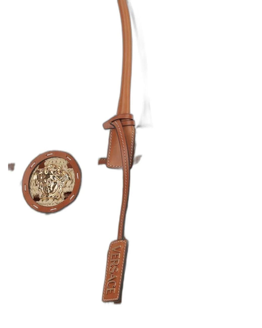 Versace Natural Medusa Tote Bag