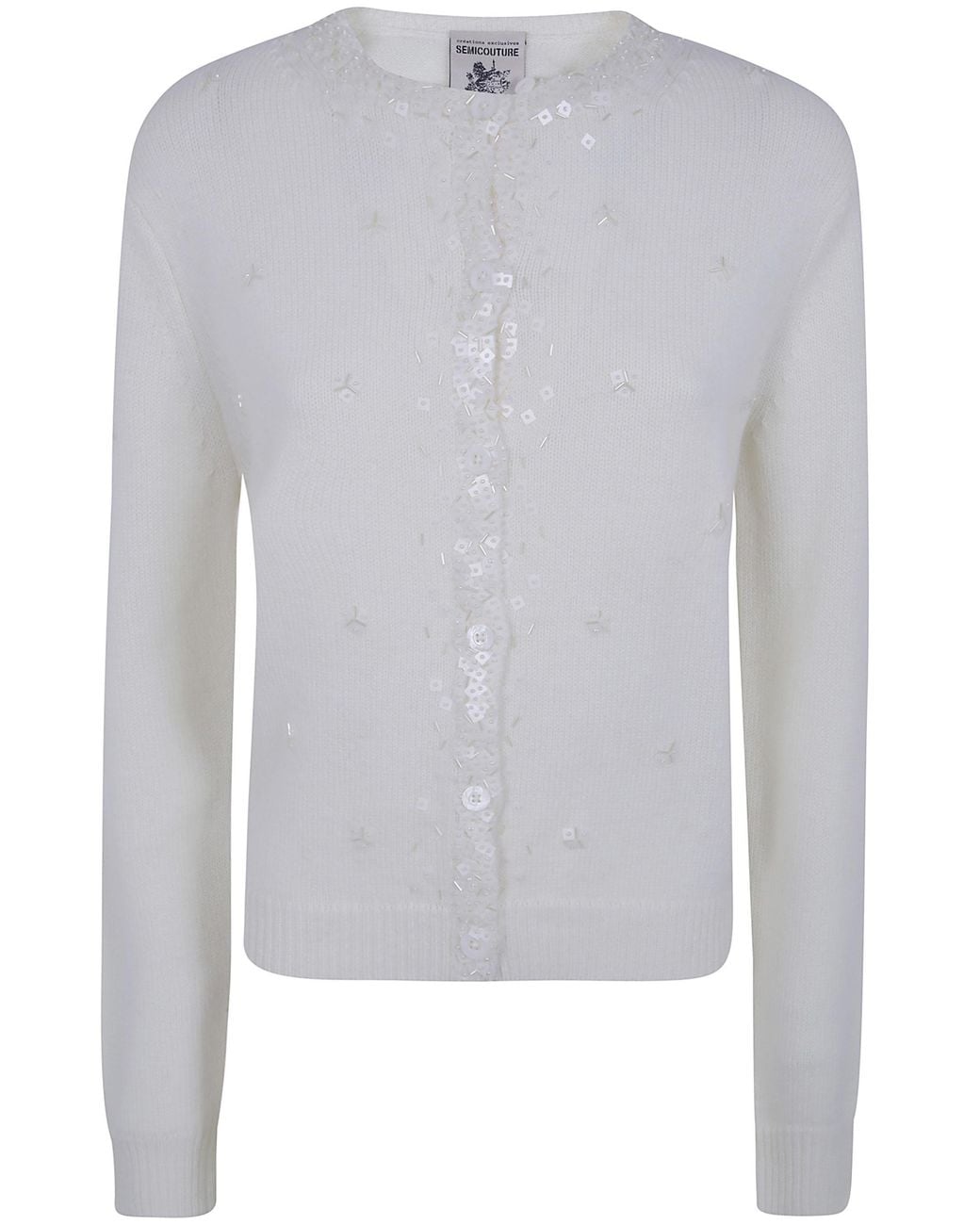 Semicouture Gray "Gypsy" Cardigan