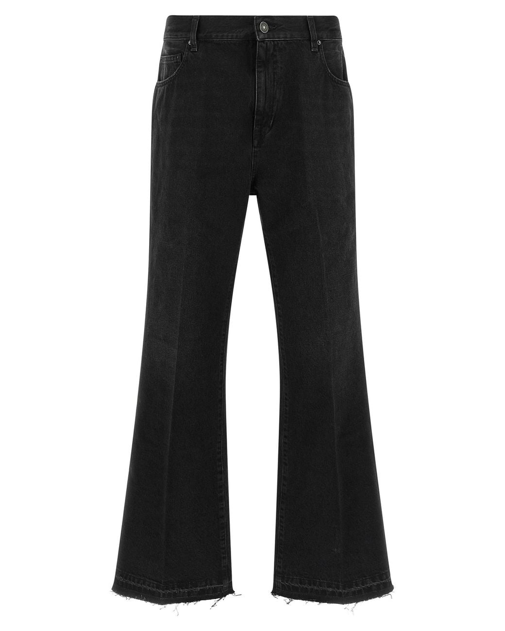 Amiri Black Flared Leg Jeans for men