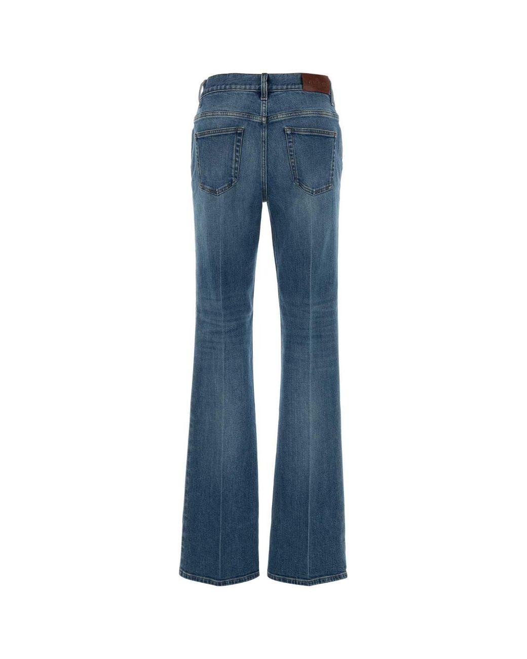 Gucci Blue Stretch Denim Jeans