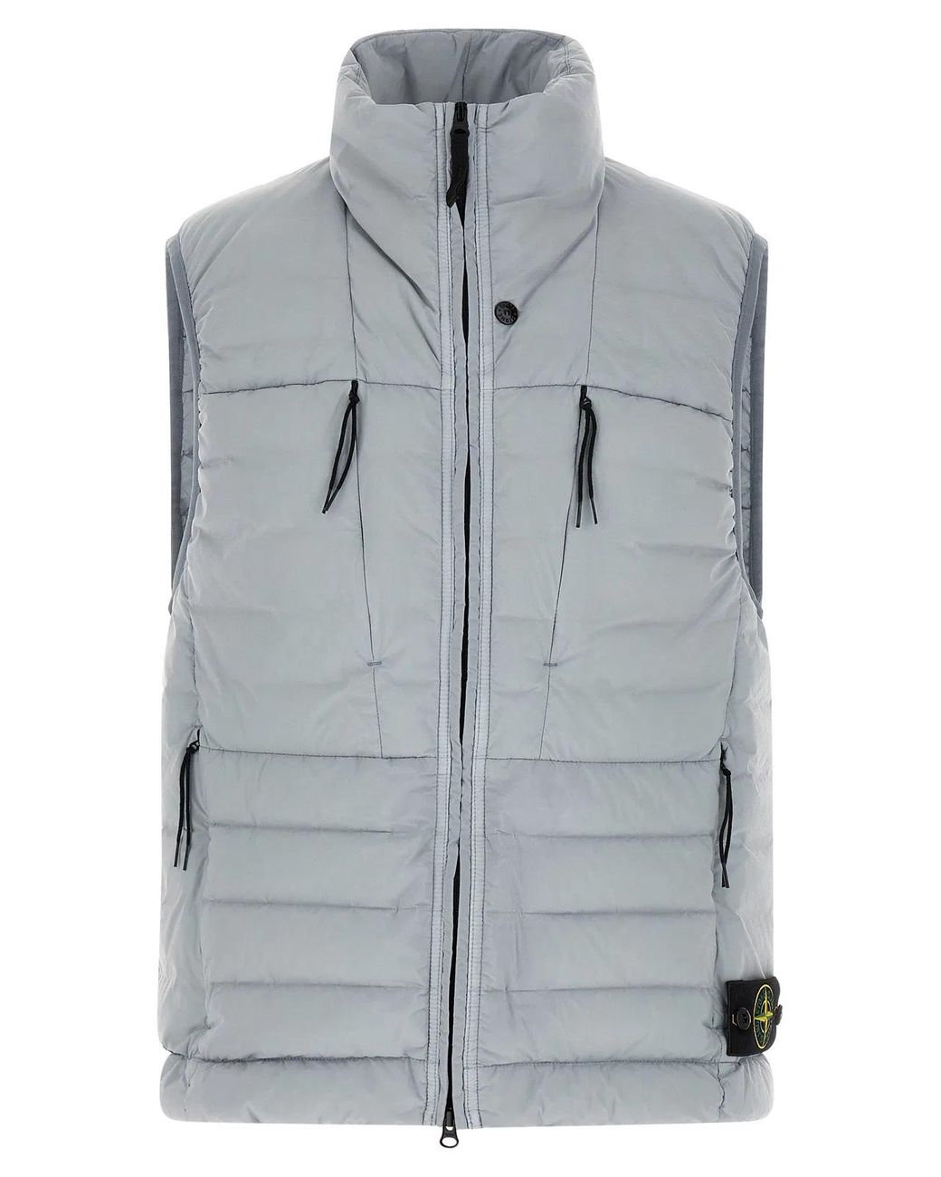 Stone Island Gray 'G100011' Vest for men