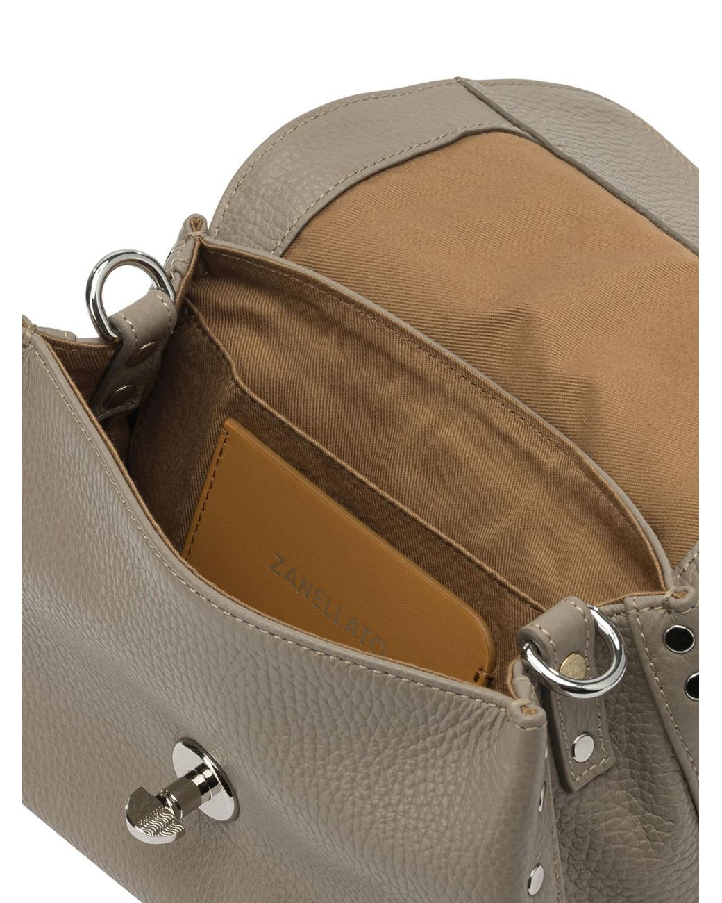 Zanellato Gray "Postina Daily Baby" Mini Handbag